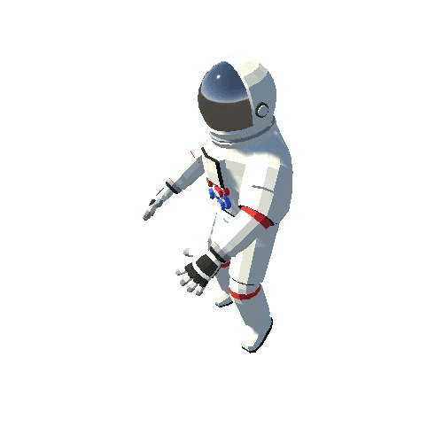 Space Suit Red